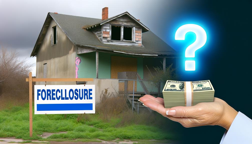 paying cash for foreclosure